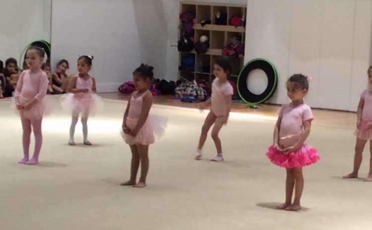 Rhythmic Gymnastics at the “Open House/Exhibitions”